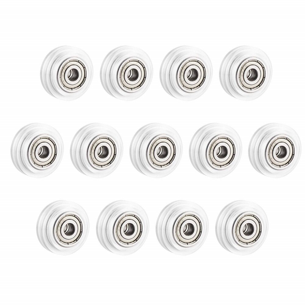 SIMAX3D® 13/24Pcs Polycarbonate Pulley Wheel Plastic Pulley Linear Bearing for Creality CR10 Ender 3 3D Printer Part COD